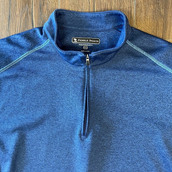 Pebble Beach 1/4 zip SZ XXL - Picture 2 of 3